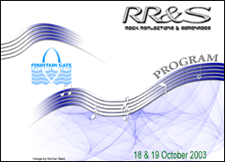 RR&S Concert Program